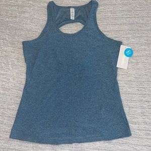Blue workout tank top NWT